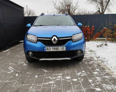 Синій Рено Сандеро, об'ємом двигуна 1.6 л та пробігом 145 тис. км за 7000 $, фото 1 на Automoto.ua