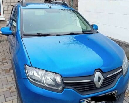 Синій Рено Сандеро, об'ємом двигуна 1.5 л та пробігом 170 тис. км за 8500 $, фото 1 на Automoto.ua