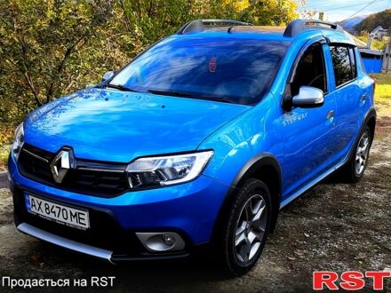 Синій Рено Сандеро, об'ємом двигуна 1.5 л та пробігом 202 тис. км за 8500 $, фото 1 на Automoto.ua