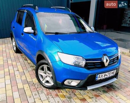 Синій Рено Сандеро, об'ємом двигуна 1.46 л та пробігом 201 тис. км за 9000 $, фото 1 на Automoto.ua