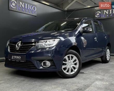 Синий Рено Сандеро, объемом двигателя 1.5 л и пробегом 135 тыс. км за 8500 $, фото 1 на Automoto.ua