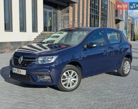 Синій Рено Сандеро, об'ємом двигуна 1.46 л та пробігом 113 тис. км за 9400 $, фото 1 на Automoto.ua