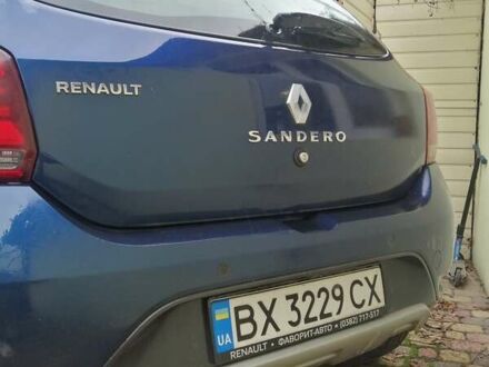 Синій Рено Сандеро, об'ємом двигуна 0.9 л та пробігом 21 тис. км за 11900 $, фото 1 на Automoto.ua