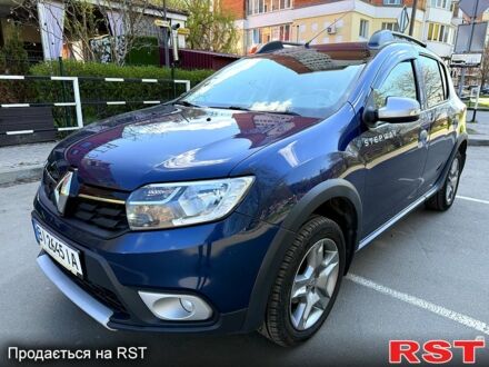 Рено Сандеро 2019 в Полтаве на Automoto.ua Синий Рено Сандеро, объемом двигателя 1.5 л и пробегом 158 тыс. км за 10500 $, фото 1 на Automoto.ua