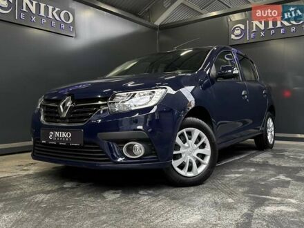 Рено Сандеро 2019 у Києві на Automoto.ua Синій Рено Сандеро, об'ємом двигуна 1.5 л та пробігом 33 тис. км за 9700 $, фото 1 на Automoto.ua