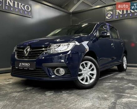 Синий Рено Сандеро, объемом двигателя 1.5 л и пробегом 33 тыс. км за 9700 $, фото 1 на Automoto.ua