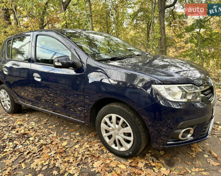 Рено Сандеро 2019 в Киеве на Automoto.ua Синий Рено Сандеро, объемом двигателя 1.46 л и пробегом 133 тыс. км за 8300 $, фото 1 на Automoto.ua