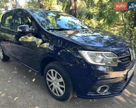 Синий Рено Сандеро, объемом двигателя 1.46 л и пробегом 91 тыс. км за 8900 $, фото 1 на Automoto.ua