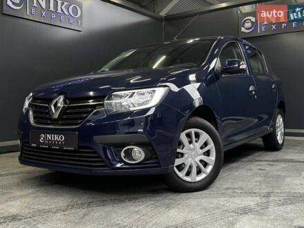 Синий Рено Сандеро, объемом двигателя 1.5 л и пробегом 103 тыс. км за 8200 $, фото 1 на Automoto.ua