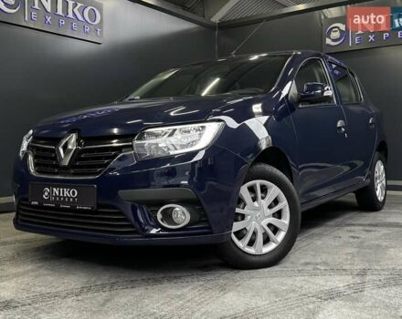 Синий Рено Сандеро, объемом двигателя 1.5 л и пробегом 103 тыс. км за 8200 $, фото 1 на Automoto.ua