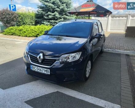 Синий Рено Сандеро, объемом двигателя 1 л и пробегом 46 тыс. км за 9490 $, фото 1 на Automoto.ua