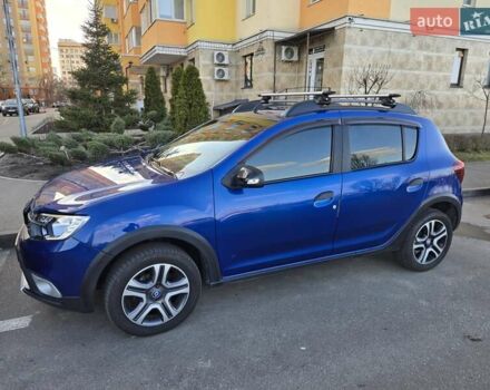 Синий Рено Сандеро, объемом двигателя 1.46 л и пробегом 60 тыс. км за 12000 $, фото 1 на Automoto.ua