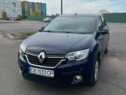 Синій Рено Сандеро, об'ємом двигуна 0.9 л та пробігом 40 тис. км за 8700 $, фото 1 на Automoto.ua