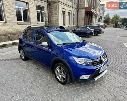 Рено Сандеро 2021 в Кропивницком (Кировограде) на Automoto.ua Синий Рено Сандеро, объемом двигателя 1.5 л и пробегом 143 тыс. км за 11100 $, фото 1 на Automoto.ua