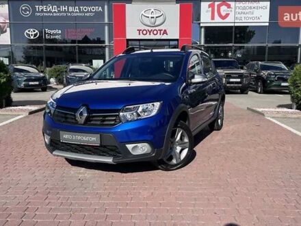Синій Рено Сандеро, об'ємом двигуна 1.46 л та пробігом 70 тис. км за 13400 $, фото 1 на Automoto.ua