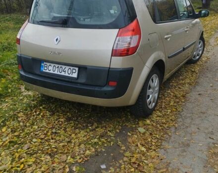 Бежевый Рено Сценик II, объемом двигателя 1.6 л и пробегом 247 тыс. км за 4400 $, фото 3 на Automoto.ua