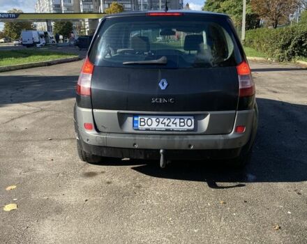 Черный Рено Сценик II, объемом двигателя 1.9 л и пробегом 258 тыс. км за 3400 $, фото 6 на Automoto.ua
