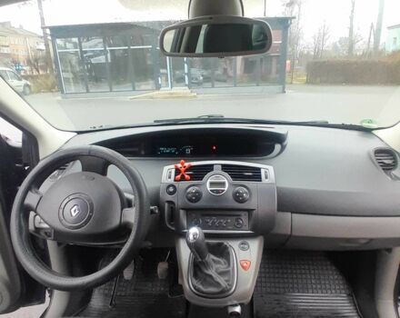Чорний Рено Сценік II, об'ємом двигуна 1.6 л та пробігом 194 тис. км за 6100 $, фото 7 на Automoto.ua