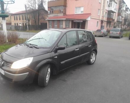 Чорний Рено Сценік II, об'ємом двигуна 1.6 л та пробігом 194 тис. км за 6100 $, фото 3 на Automoto.ua
