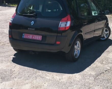 Черный Рено Сценик II, объемом двигателя 1.6 л и пробегом 198 тыс. км за 4900 $, фото 3 на Automoto.ua