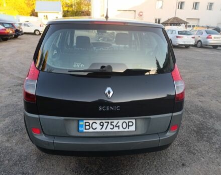 Черный Рено Сценик II, объемом двигателя 1.5 л и пробегом 269 тыс. км за 4999 $, фото 9 на Automoto.ua