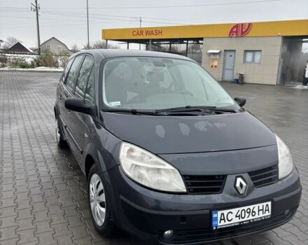 Черный Рено Сценик II, объемом двигателя 1.6 л и пробегом 276 тыс. км за 3600 $, фото 5 на Automoto.ua
