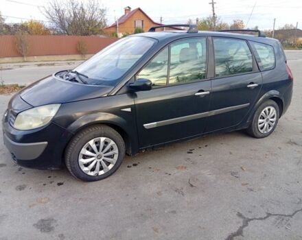 Черный Рено Сценик II, объемом двигателя 1.9 л и пробегом 290 тыс. км за 3700 $, фото 1 на Automoto.ua