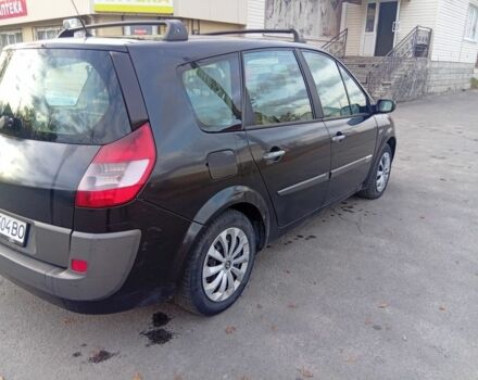 Черный Рено Сценик II, объемом двигателя 1.9 л и пробегом 290 тыс. км за 3700 $, фото 4 на Automoto.ua