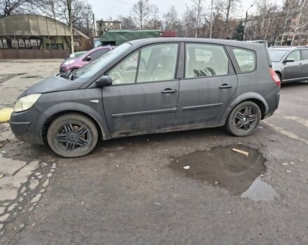 Черный Рено Сценик II, объемом двигателя 1.9 л и пробегом 250 тыс. км за 900 $, фото 2 на Automoto.ua