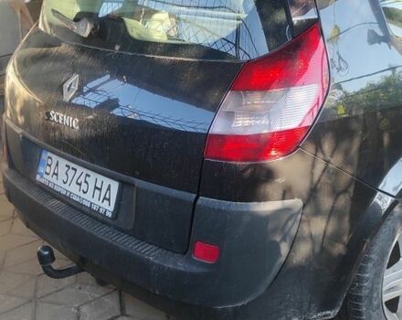 Черный Рено Сценик II, объемом двигателя 1.9 л и пробегом 275 тыс. км за 4100 $, фото 5 на Automoto.ua