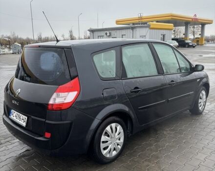 Черный Рено Сценик II, объемом двигателя 1.6 л и пробегом 276 тыс. км за 3600 $, фото 3 на Automoto.ua