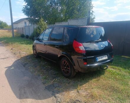 Черный Рено Сценик II, объемом двигателя 1.9 л и пробегом 220 тыс. км за 3999 $, фото 3 на Automoto.ua