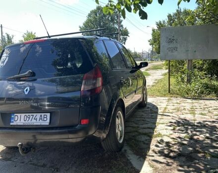 Черный Рено Сценик II, объемом двигателя 1.6 л и пробегом 240 тыс. км за 5000 $, фото 7 на Automoto.ua