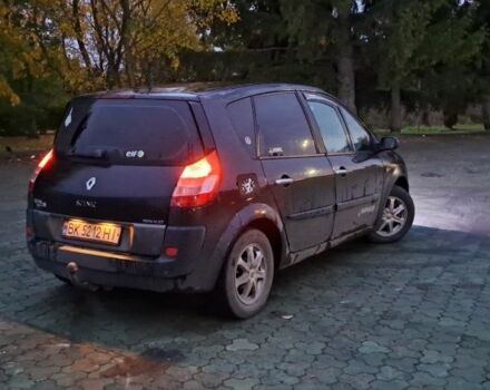 Черный Рено Сценик II, объемом двигателя 1.6 л и пробегом 250 тыс. км за 3900 $, фото 2 на Automoto.ua