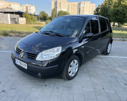 Черный Рено Сценик II, объемом двигателя 1.6 л и пробегом 240 тыс. км за 5800 $, фото 2 на Automoto.ua