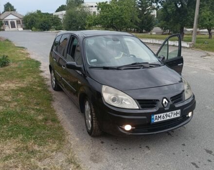 Черный Рено Сценик II, объемом двигателя 1.9 л и пробегом 300 тыс. км за 2999 $, фото 1 на Automoto.ua