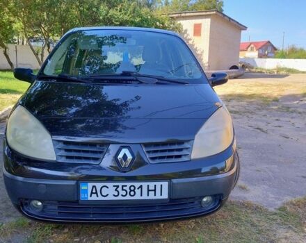 Чорний Рено Сценік II, об'ємом двигуна 1.6 л та пробігом 264 тис. км за 4600 $, фото 3 на Automoto.ua