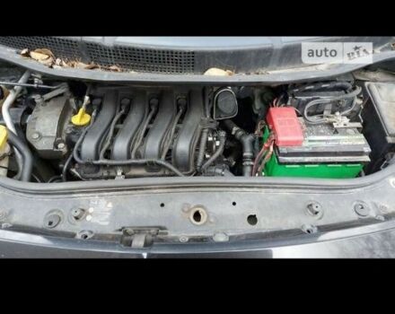 Чорний Рено Сценік II, об'ємом двигуна 1.6 л та пробігом 264 тис. км за 4600 $, фото 9 на Automoto.ua