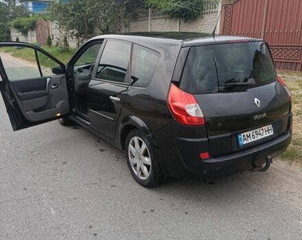 Черный Рено Сценик II, объемом двигателя 1.9 л и пробегом 300 тыс. км за 2999 $, фото 3 на Automoto.ua