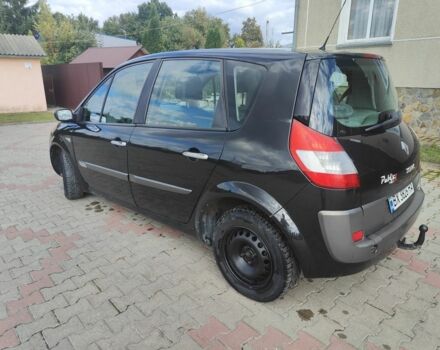 Рено Сценик II 2006 в Каменце-Подольском на Automoto.ua Черный Рено Сценик II, объемом двигателя 1.6 л и пробегом 254 тыс. км за 4000 $, фото 2 на Automoto.ua