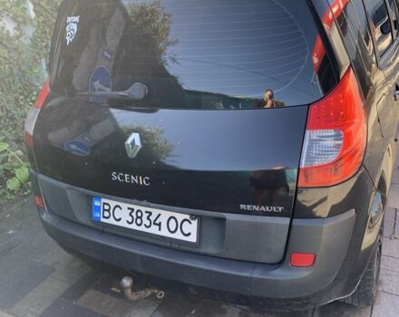 Рено Сценик II 2006 в Городке на Automoto.ua Черный Рено Сценик II, объемом двигателя 1.9 л и пробегом 312 тыс. км за 3700 $, фото 4 на Automoto.ua