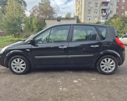 Черный Рено Сценик II, объемом двигателя 1.6 л и пробегом 194 тыс. км за 5100 $, фото 3 на Automoto.ua