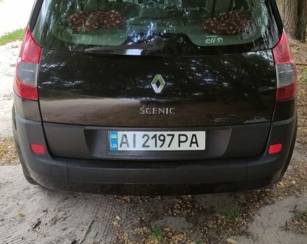 Черный Рено Сценик II, объемом двигателя 1.5 л и пробегом 338 тыс. км за 4300 $, фото 2 на Automoto.ua