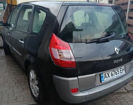 Черный Рено Сценик II, объемом двигателя 1.5 л и пробегом 270 тыс. км за 3900 $, фото 7 на Automoto.ua