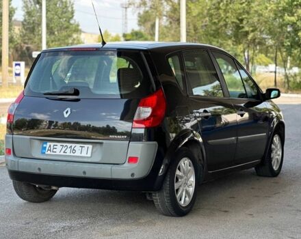 Черный Рено Сценик II, объемом двигателя 1.9 л и пробегом 133 тыс. км за 6699 $, фото 3 на Automoto.ua