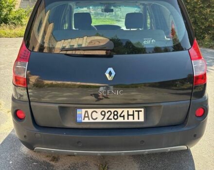 Черный Рено Сценик II, объемом двигателя 1.6 л и пробегом 245 тыс. км за 6200 $, фото 4 на Automoto.ua