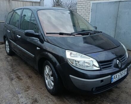 Черный Рено Сценик II, объемом двигателя 1.5 л и пробегом 270 тыс. км за 3900 $, фото 1 на Automoto.ua