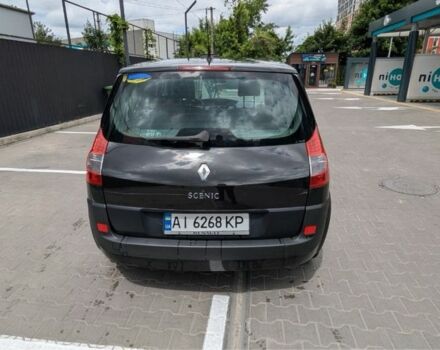 Черный Рено Сценик II, объемом двигателя 1.9 л и пробегом 249 тыс. км за 5750 $, фото 3 на Automoto.ua