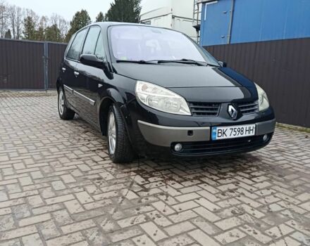 Чорний Рено Сценік II, об'ємом двигуна 1.6 л та пробігом 243 тис. км за 4600 $, фото 2 на Automoto.ua