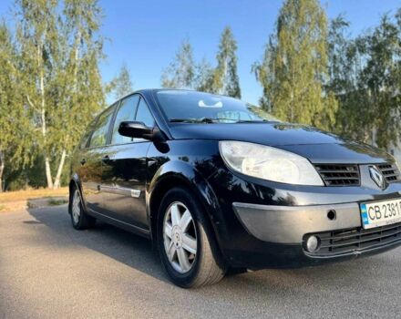 Черный Рено Сценик II, объемом двигателя 1.9 л и пробегом 320 тыс. км за 4300 $, фото 2 на Automoto.ua